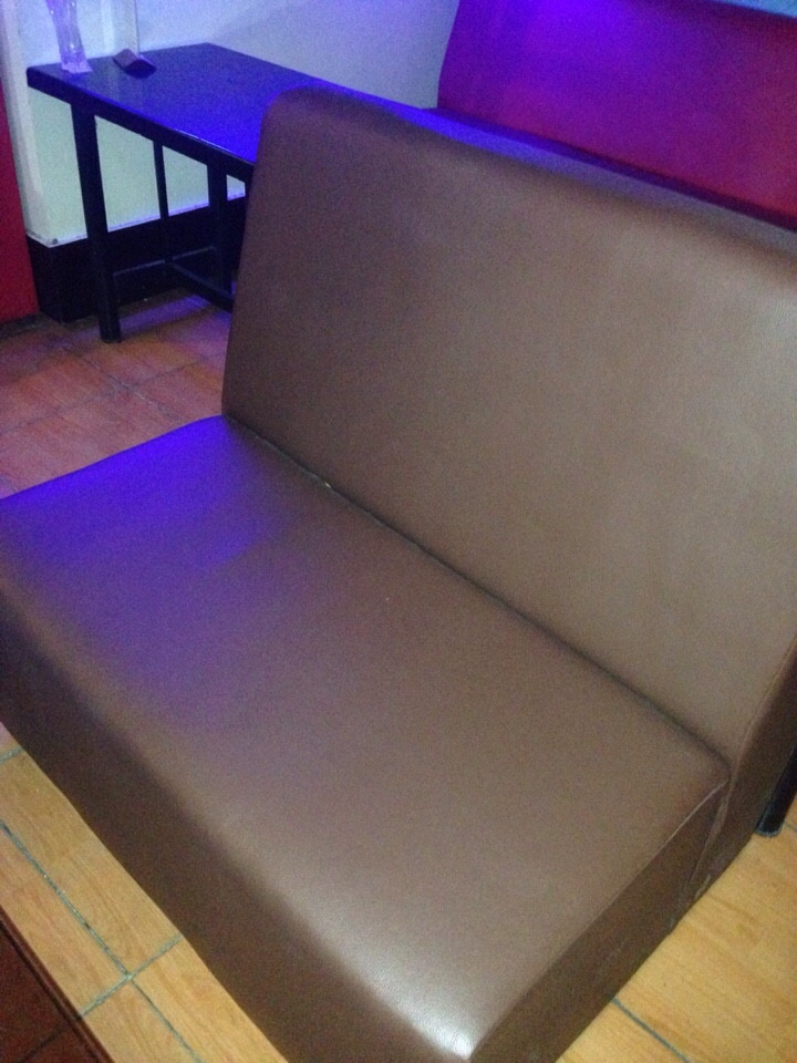 Thanh Lý Sofa Cafe Đôi 1m/1m4 Cũ - Màu Nâu